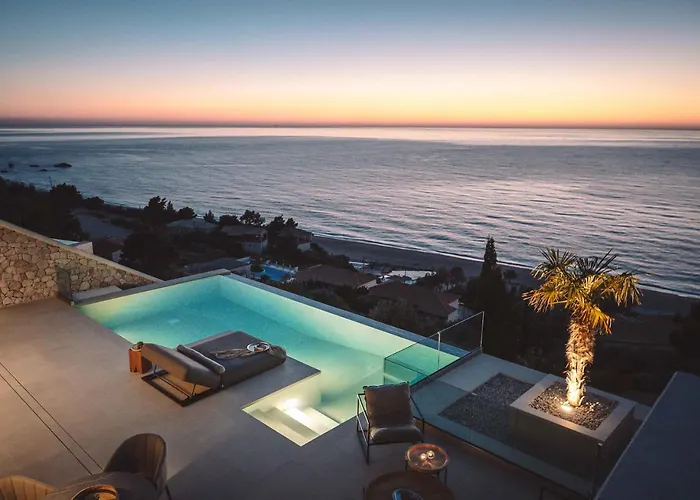 Villa The Wave Twin 1 Kathisma Lefkada Kathisma Beach